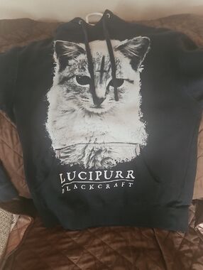 Blackcraft Cult 'Lucipurr' Cat Graphic Hoodie